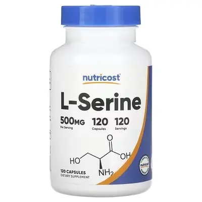 Nutricost L-Serine 500 mg Capsules